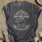 Anti-Social Dog Walkers Club - Frenchie T-Shirt
