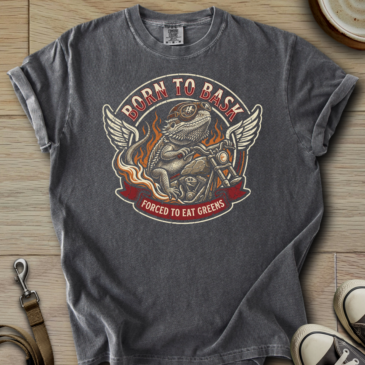 Born to Bask - Beardie T-Shirt