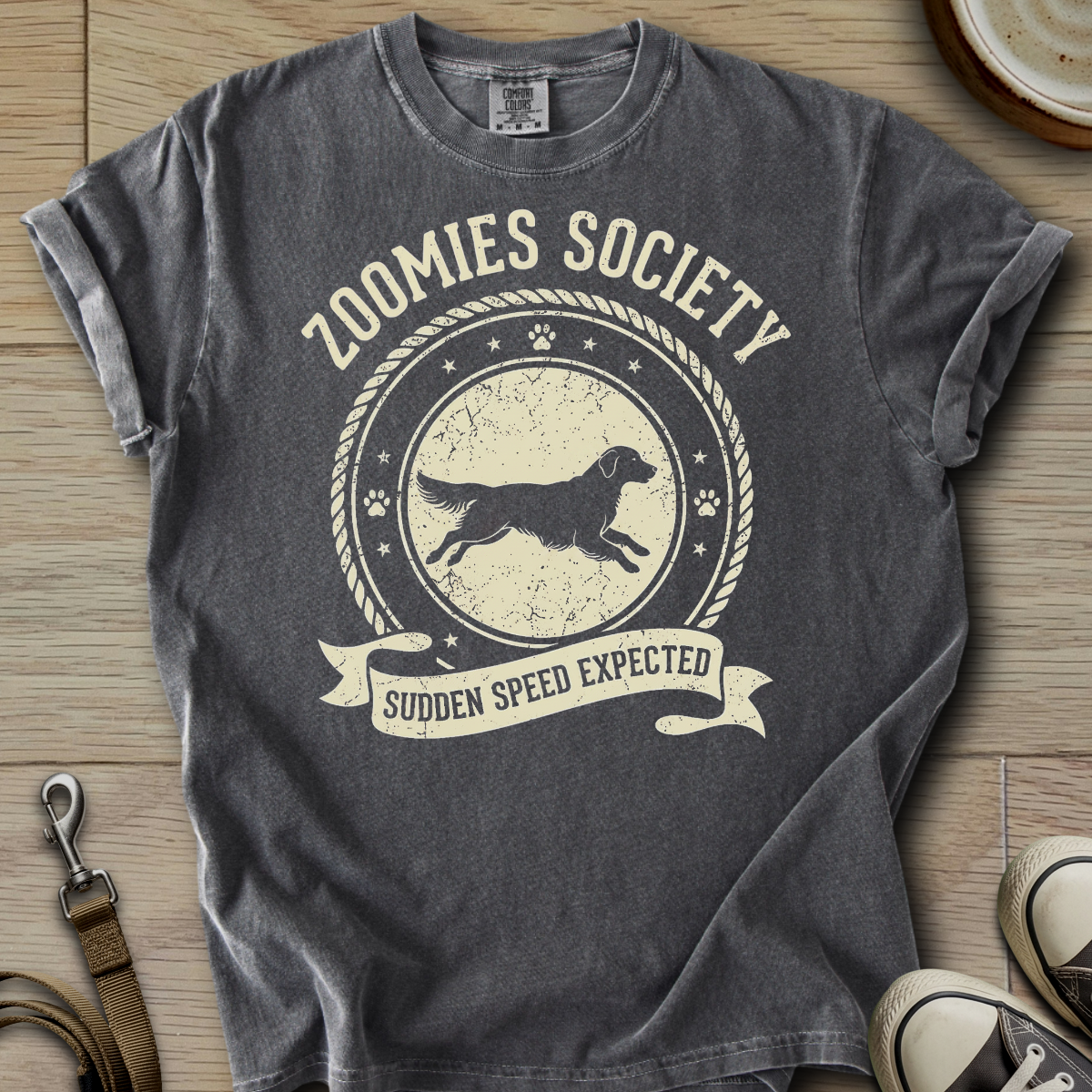 Zoomies Society - Golden T-Shirt ©
