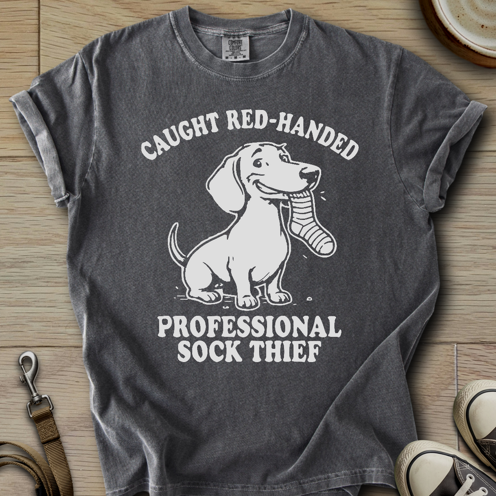 Professional Sock Thief - Doxie T-Shirt