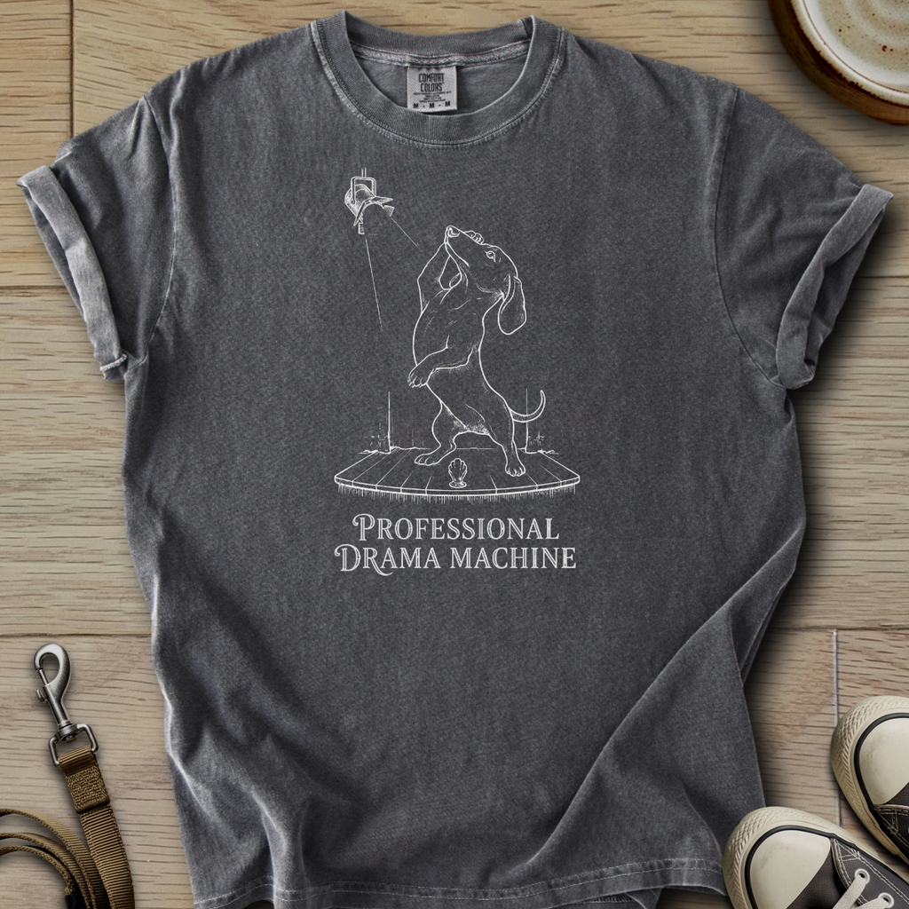 Pro. Drama Machine - Doxie T-Shirt