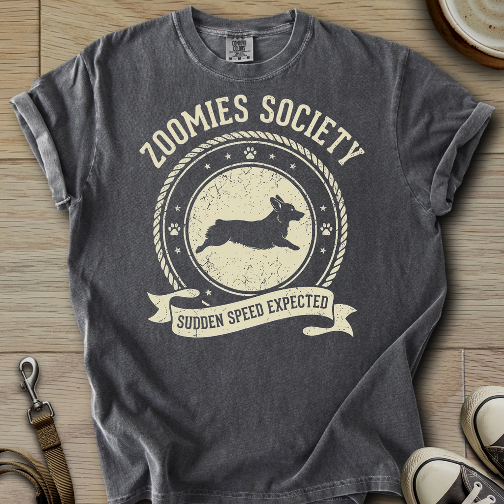 Zoomies Society - Corgi T-Shirt ©