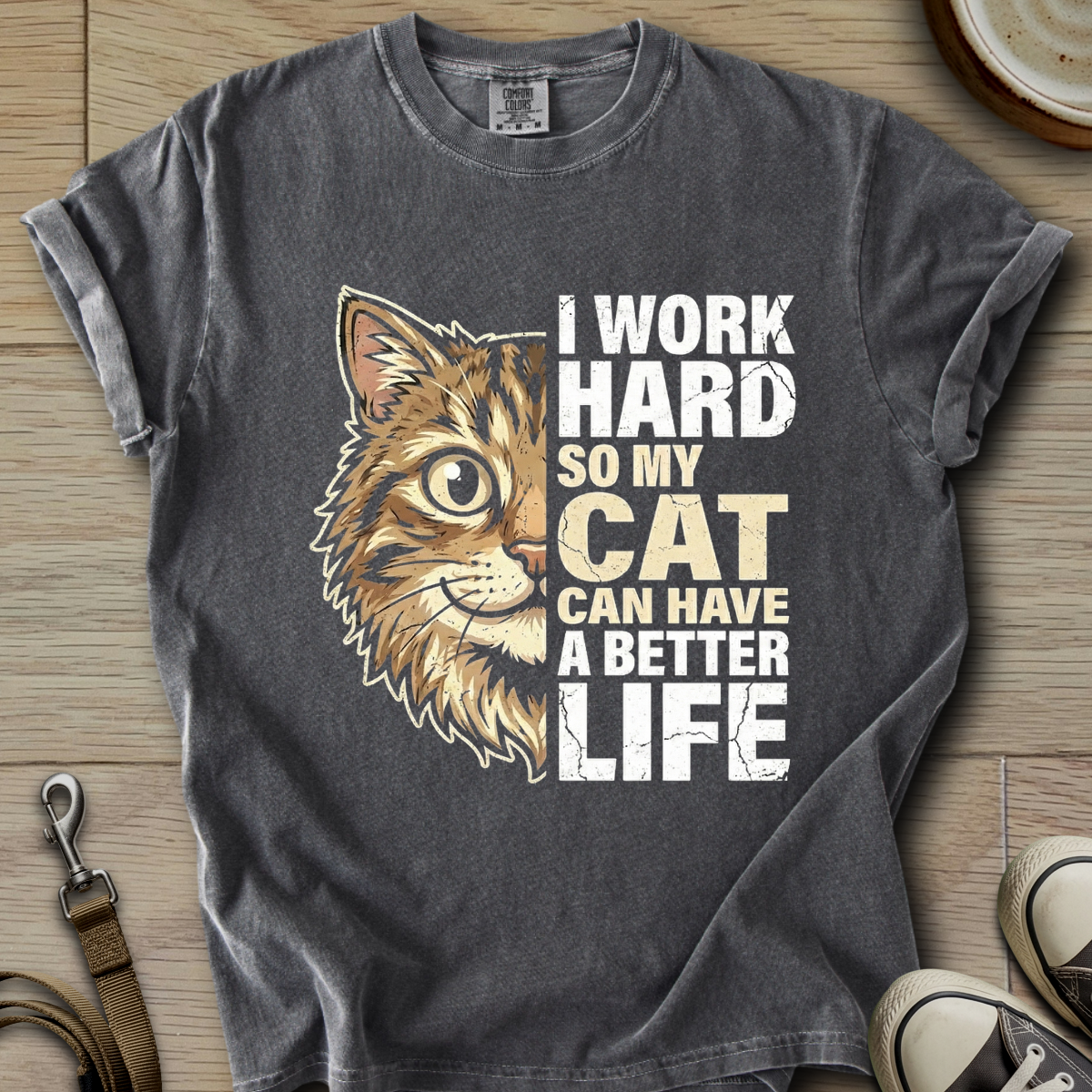 My Cat can have a better Life T-Shirt
