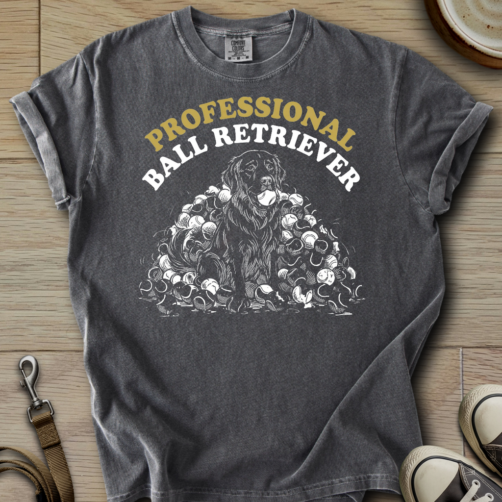Professional Ball Retriever - Golden T-Shirt