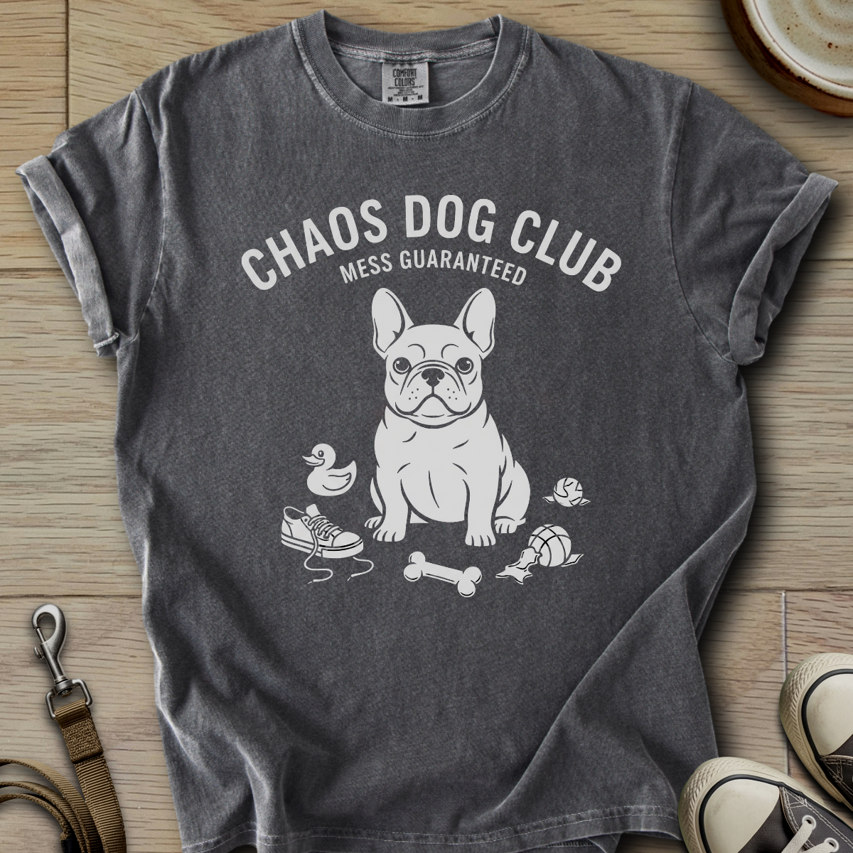 Chaos Dog Club - Frenchie T-Shirt