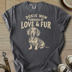 Doxie Mom Love & Fur T-Shirt