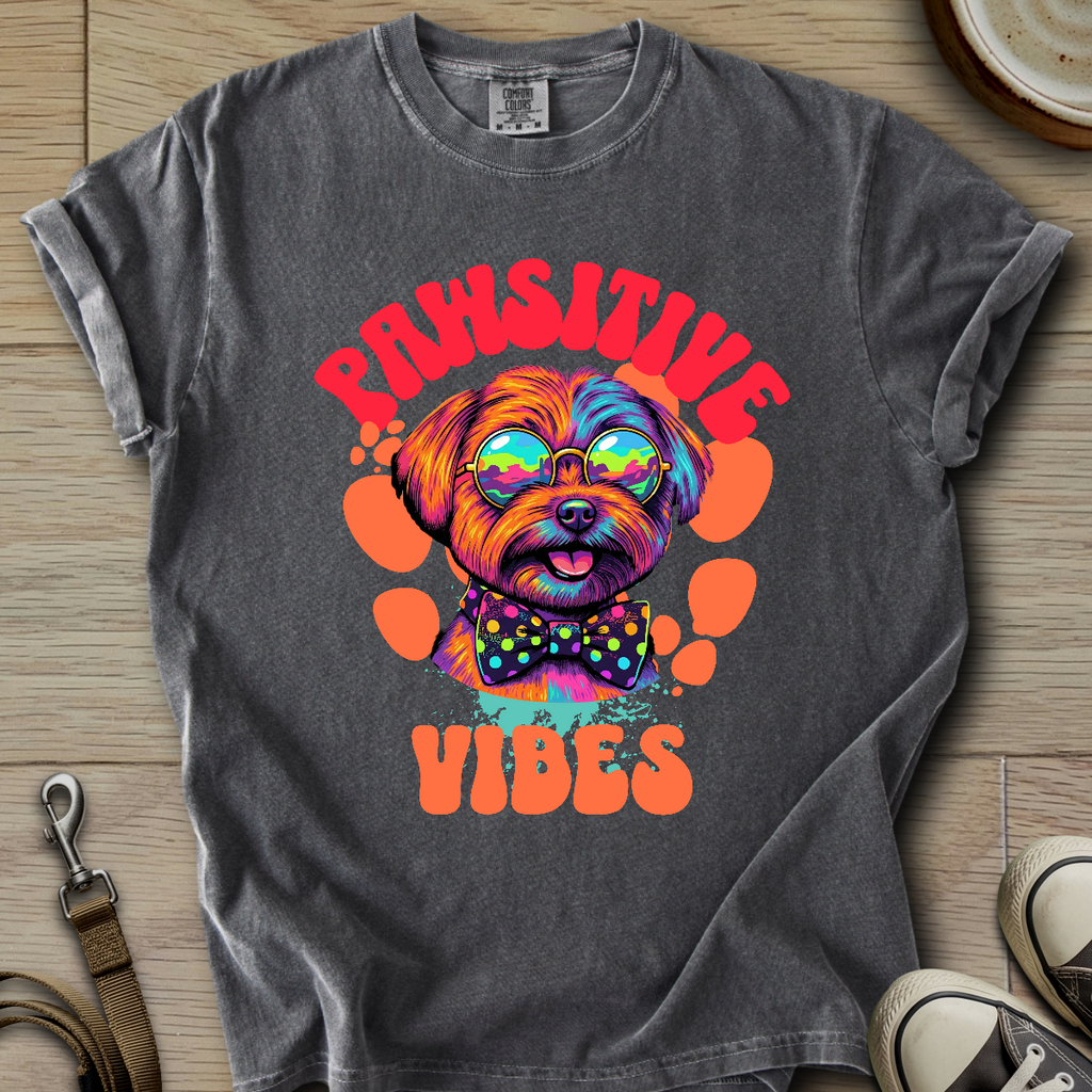 Pawsitive Dog Vibes T-Shirt