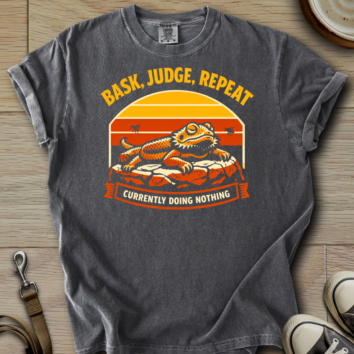 Bask, Judge, Repeat - Beardie T-Shirt