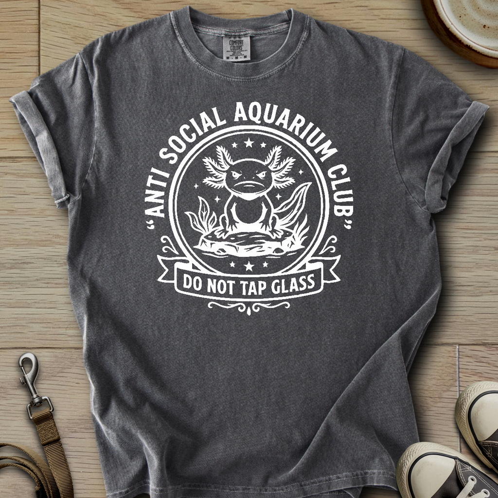 Anti Social Aquarium Club - Axolotl T-Shirt