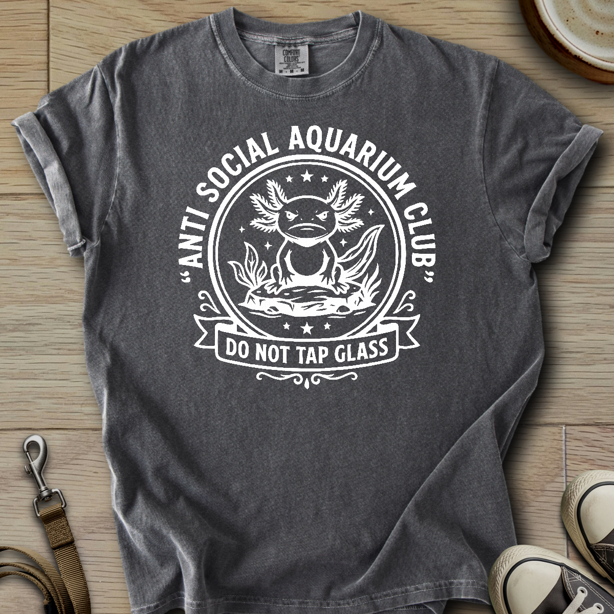 Anti Social Aquarium Club - Axolotl T-Shirt