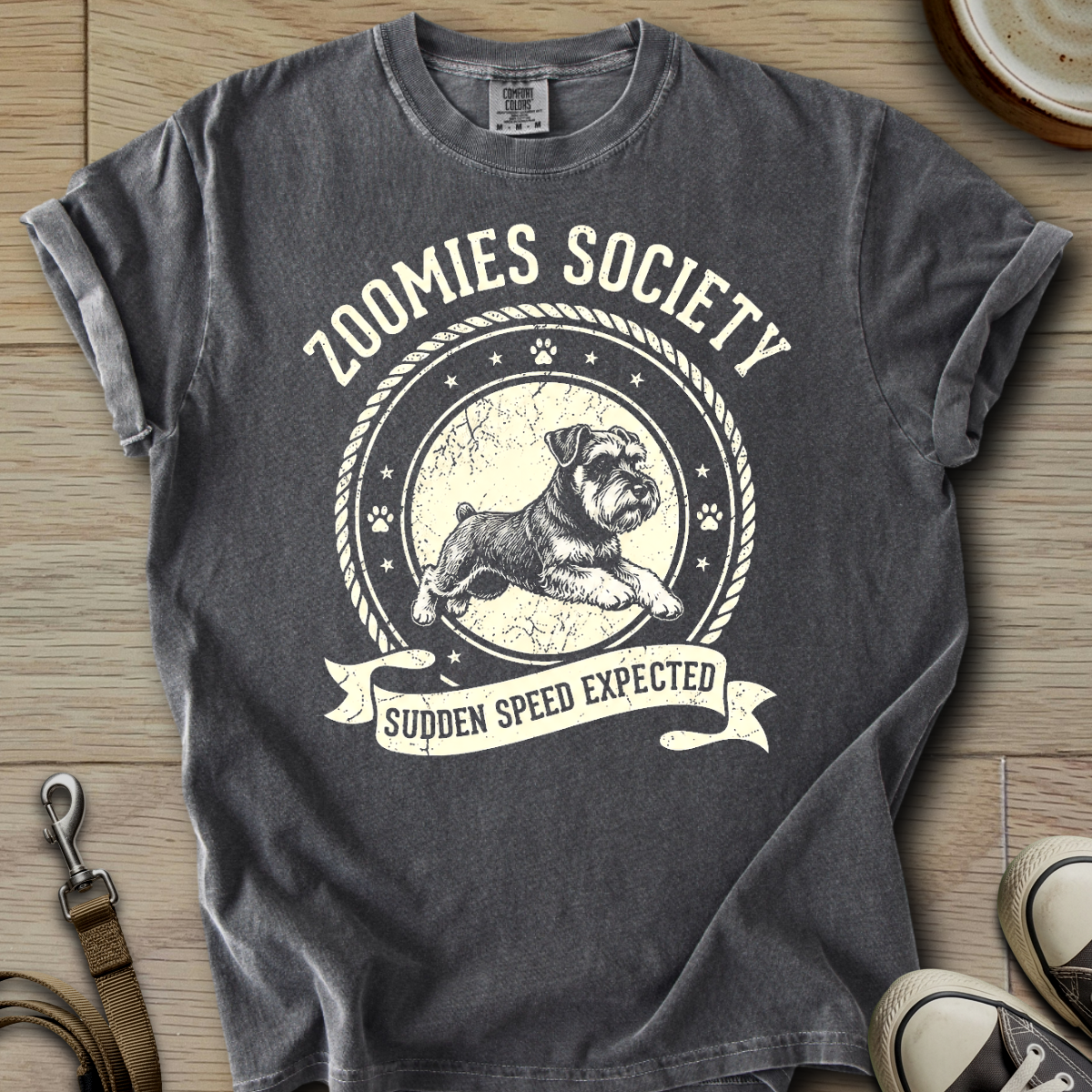 Zoomies Society - Schnauzer T-Shirt