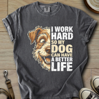 My Dog can have a better Life - Parson T-Shirt