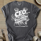 CEO of The Welcoming Committee - Golden T-Shirt