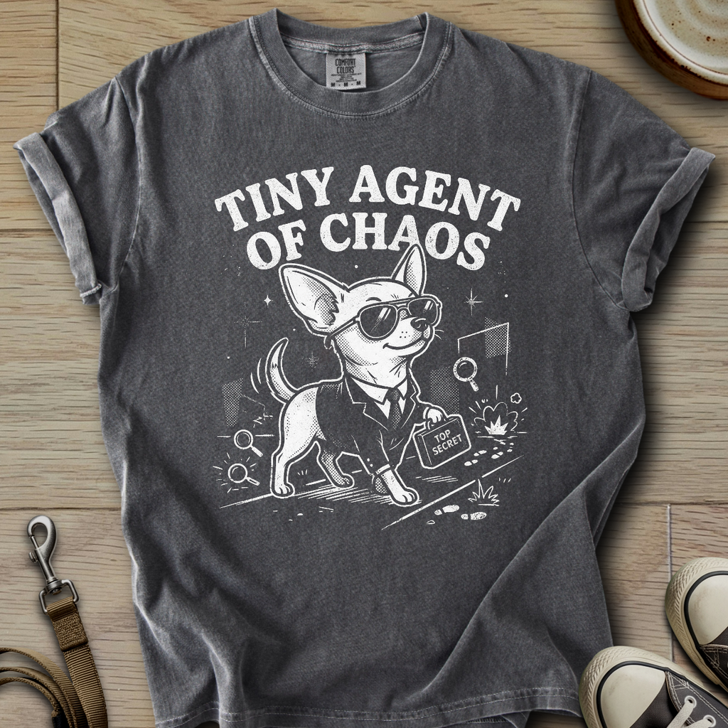 Tiny Agent of Chaos - Dog T-Shirt