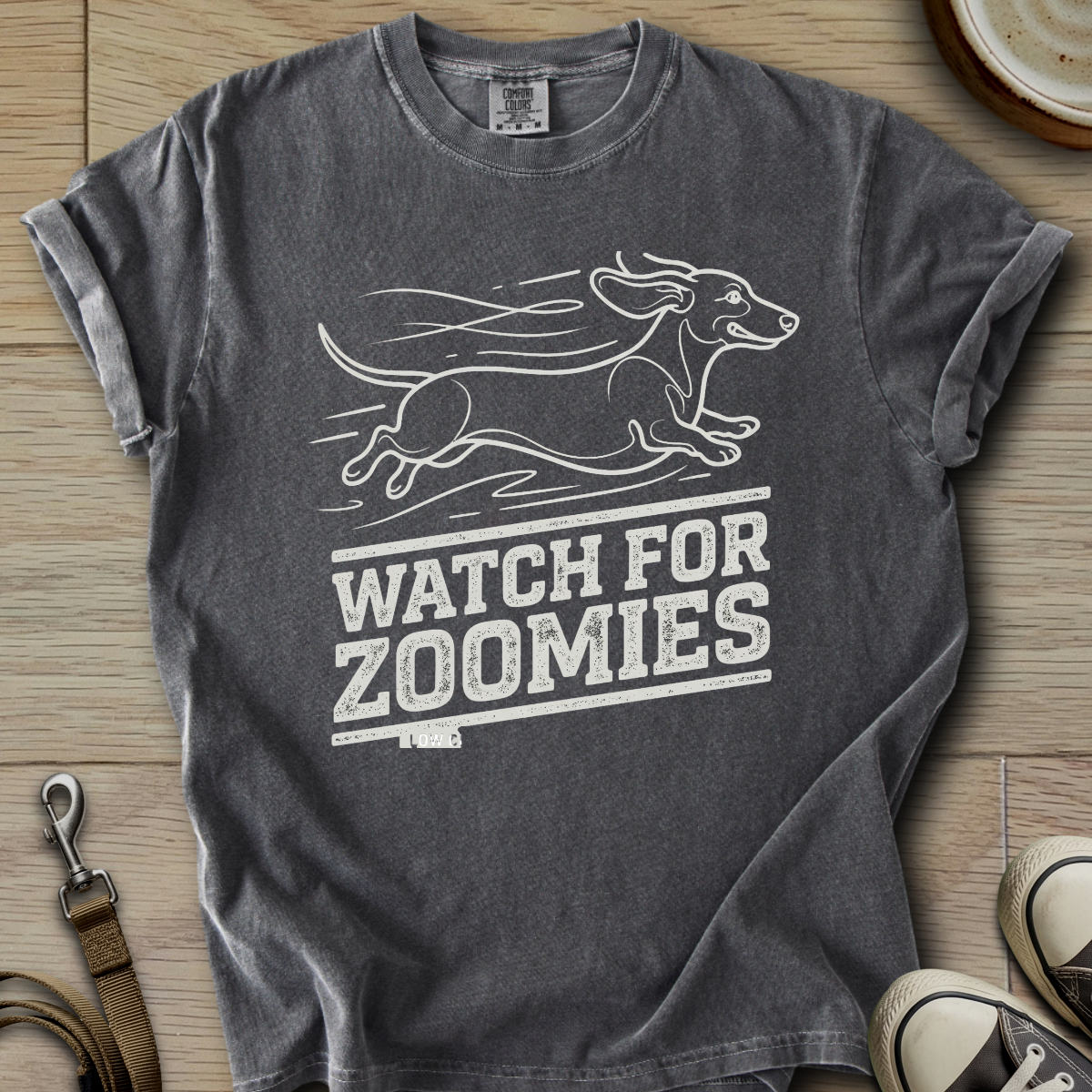 Watch for Zoomies - Doxie T-Shirt