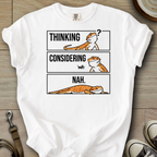 Thinking, Considering, Nah - Beardie T-Shirt