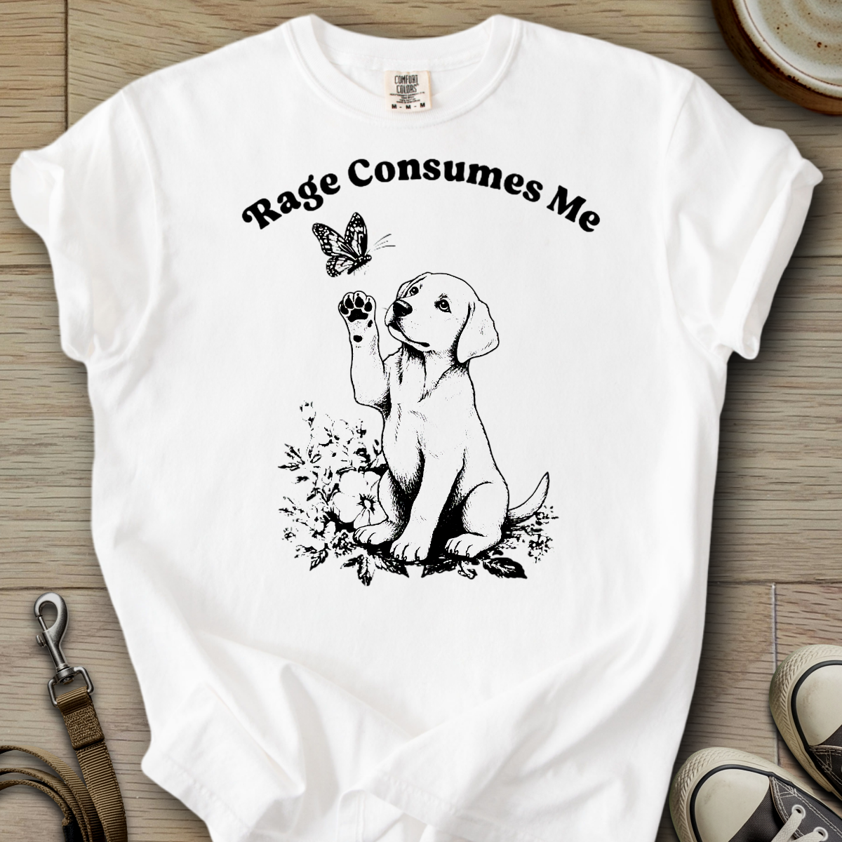 Rage Consumes Me - Labrador T-Shirt