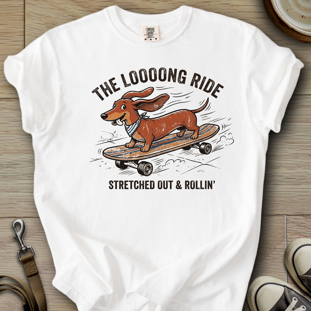 The Looong Ride - Doxie T-Shirt