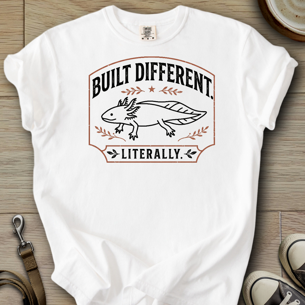 Build Different - Axolotl T-Shirt