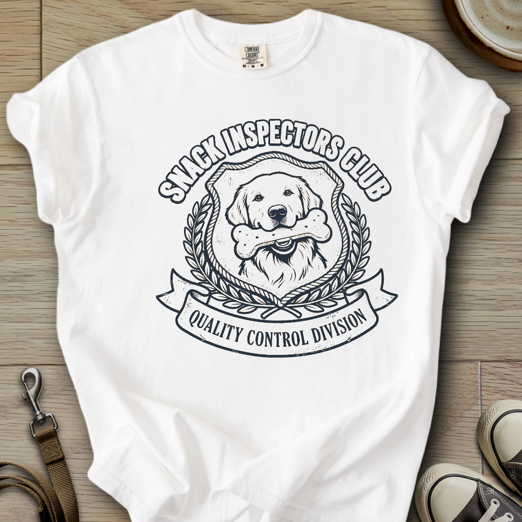 Snack Inspectors Club - Golden T-Shirt