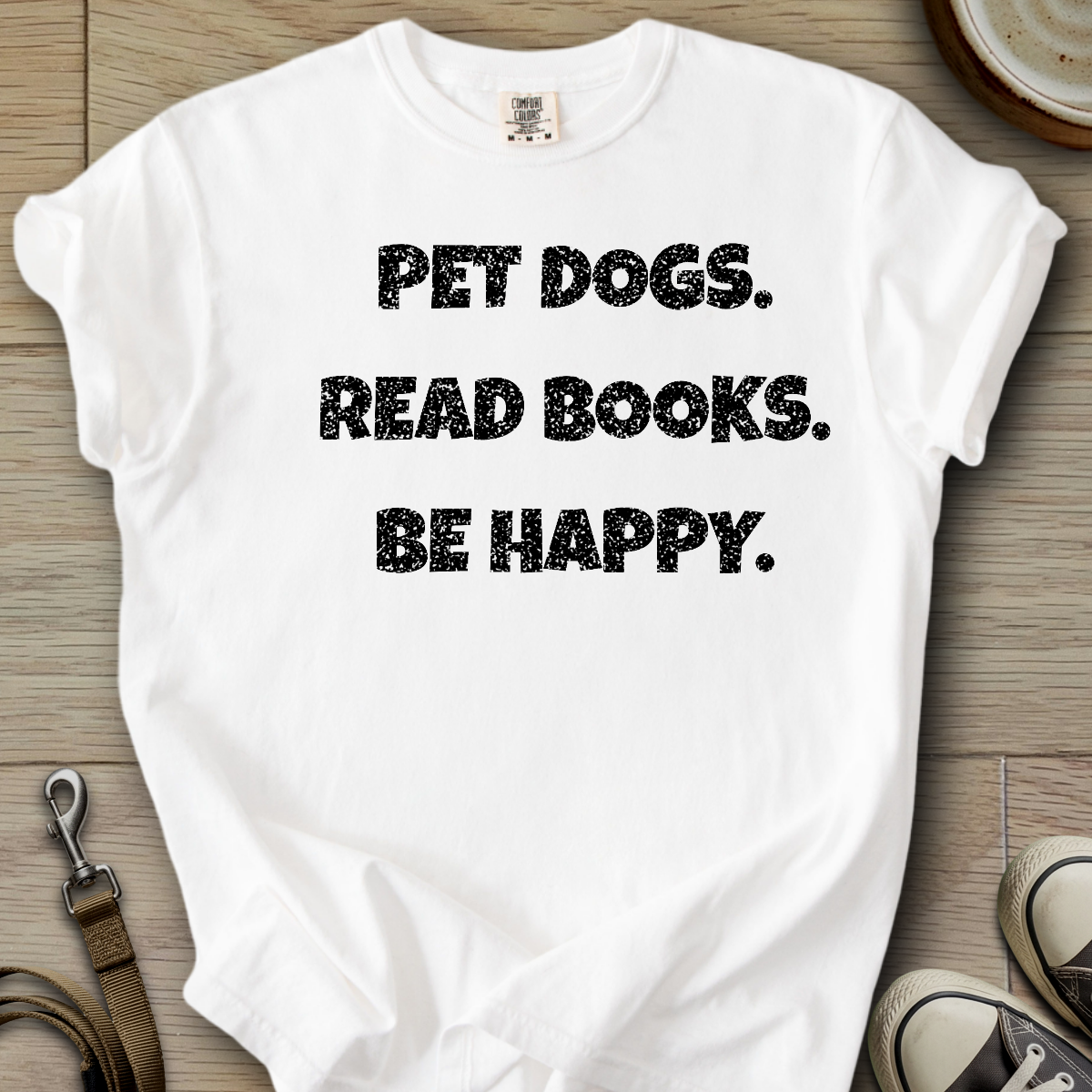 Pet Dogs Read Books T-Shirt