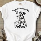 Rage Consumes me - Schnauzer T-Shirt