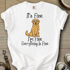 Everything is Fine - Golden T-Shirt