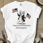 Semiquincentennial Shenanigans - Corgi T-Shirt