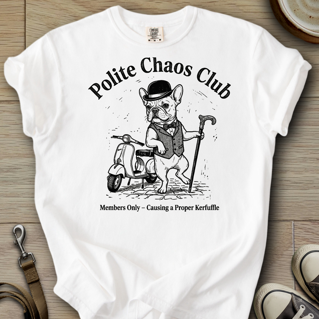 Polite Chaos Club - Frenchie T-Shirt