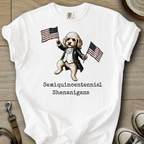 Semiquincentennial Shenanigans - Poodle T-Shirt