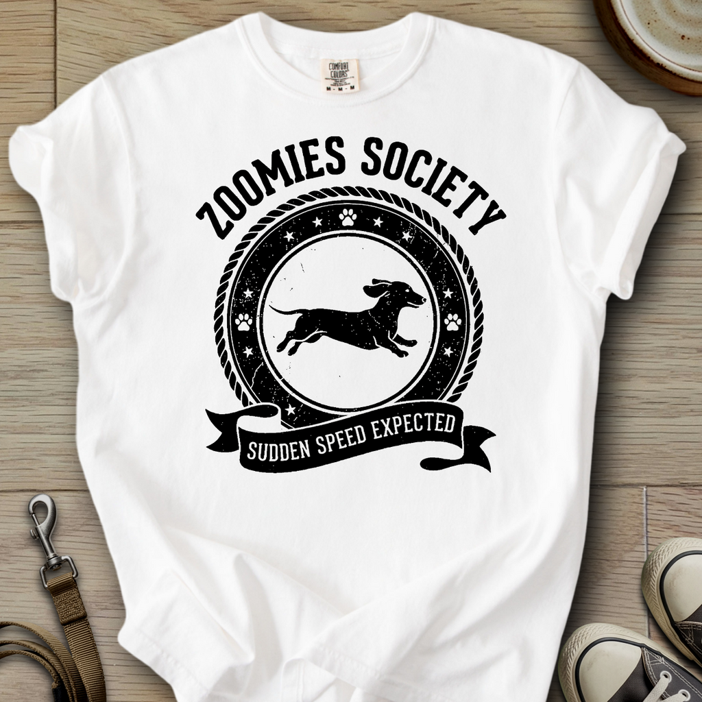 Zoomies Society - Doxie T-Shirt