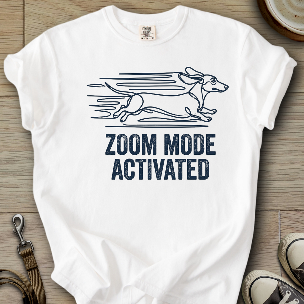 Zoom Mode Activated - Doxie T-Shirt