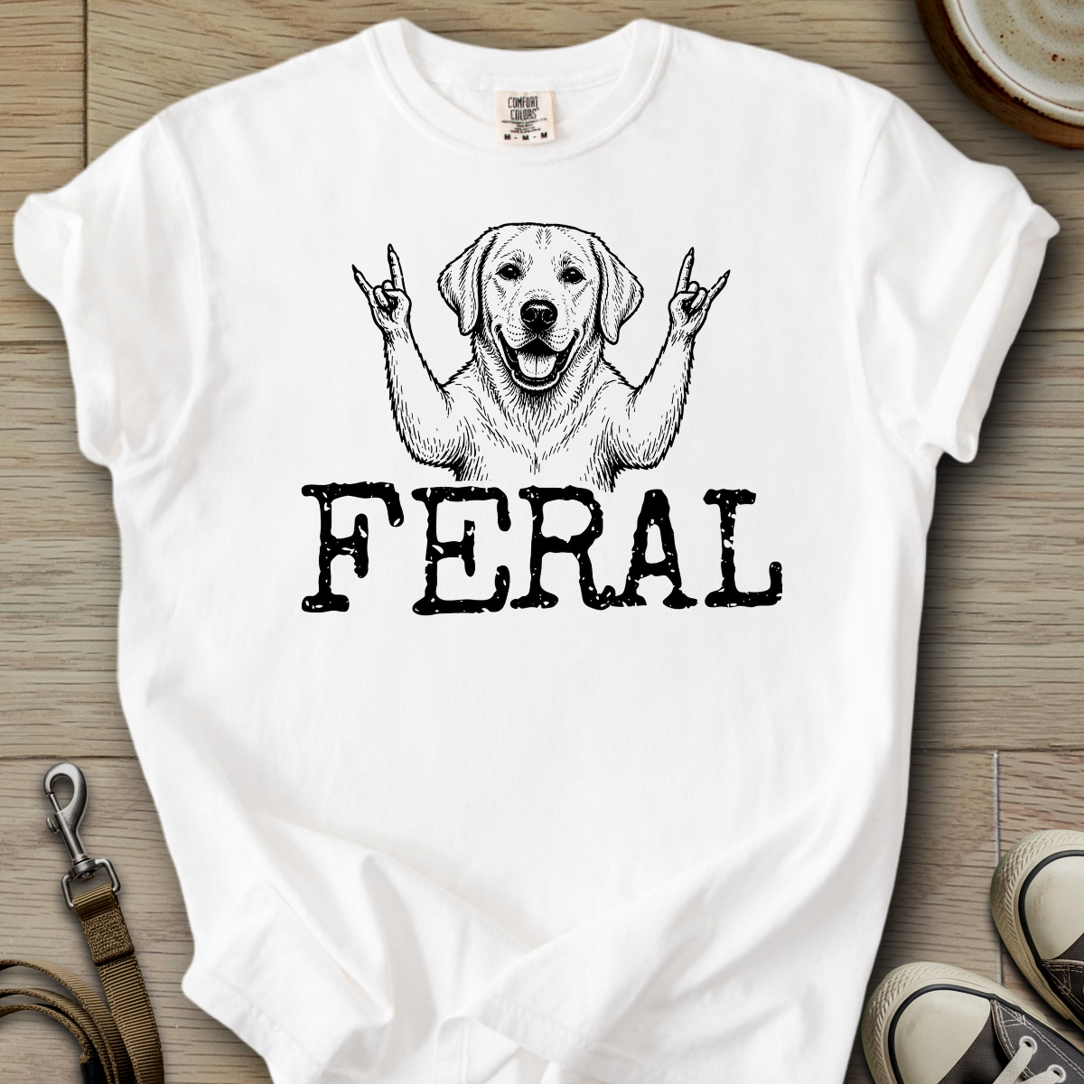 Feral - Labrador T-Shirt