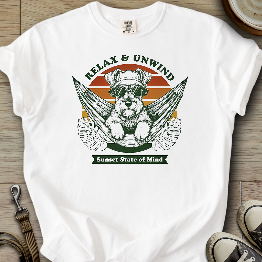 Relax & Unwind - Schnauzer T-Shirt