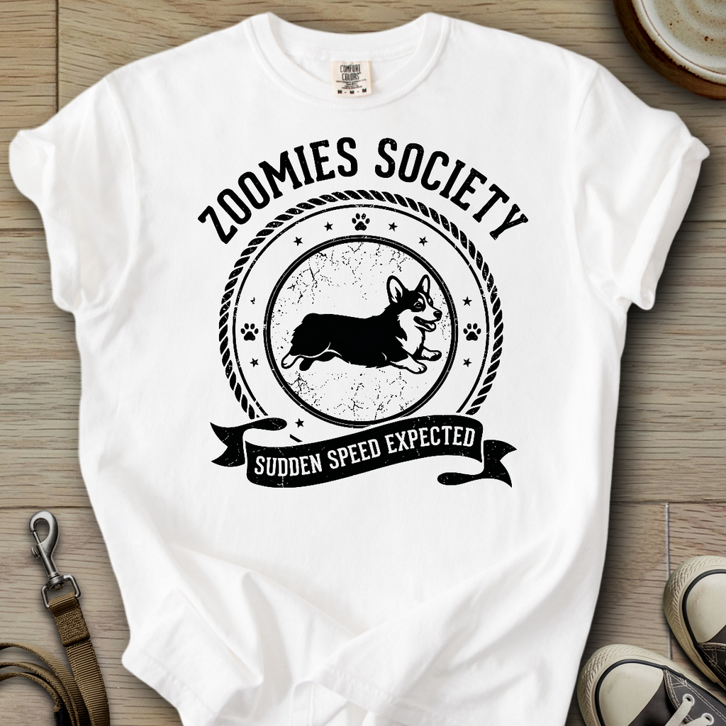 Zoomies Society - Corgi T-Shirt
