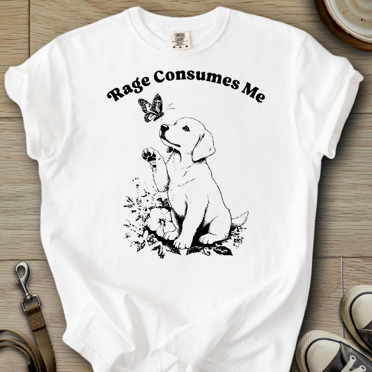 Rage Consumes Me - Golden T-Shirt