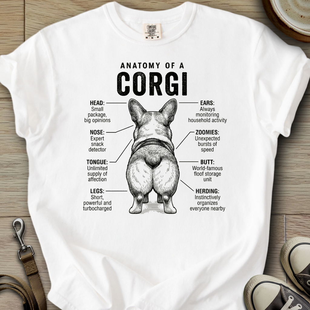 Anatomy of a Corgi I T-Shirt