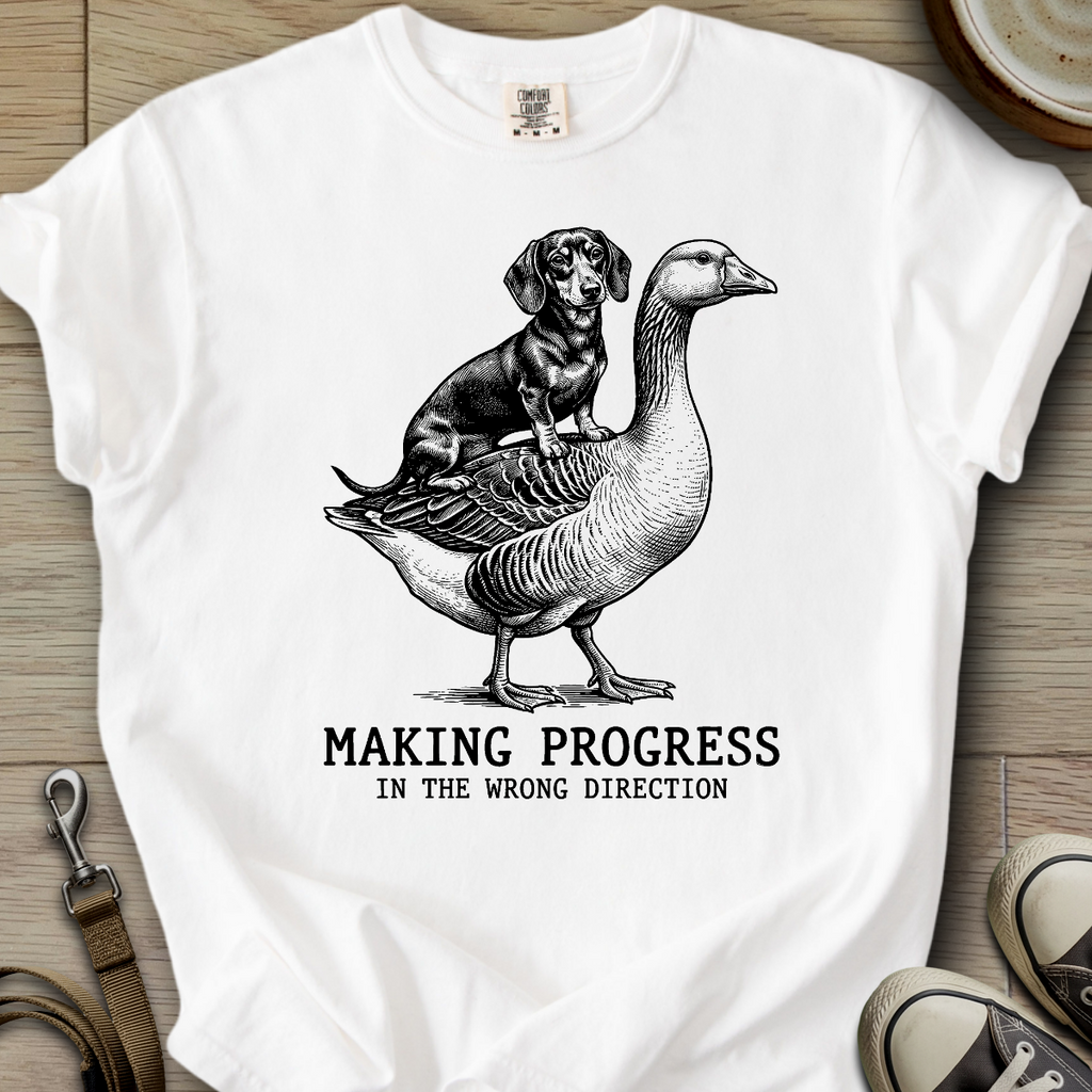 Making Progess - Doxie T-Shirt