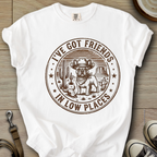 Got Friends in Low Places - Frenchie T-Shirt