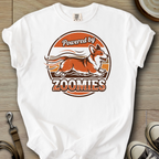 Powered by Zoomies - Corgi T-Shirt