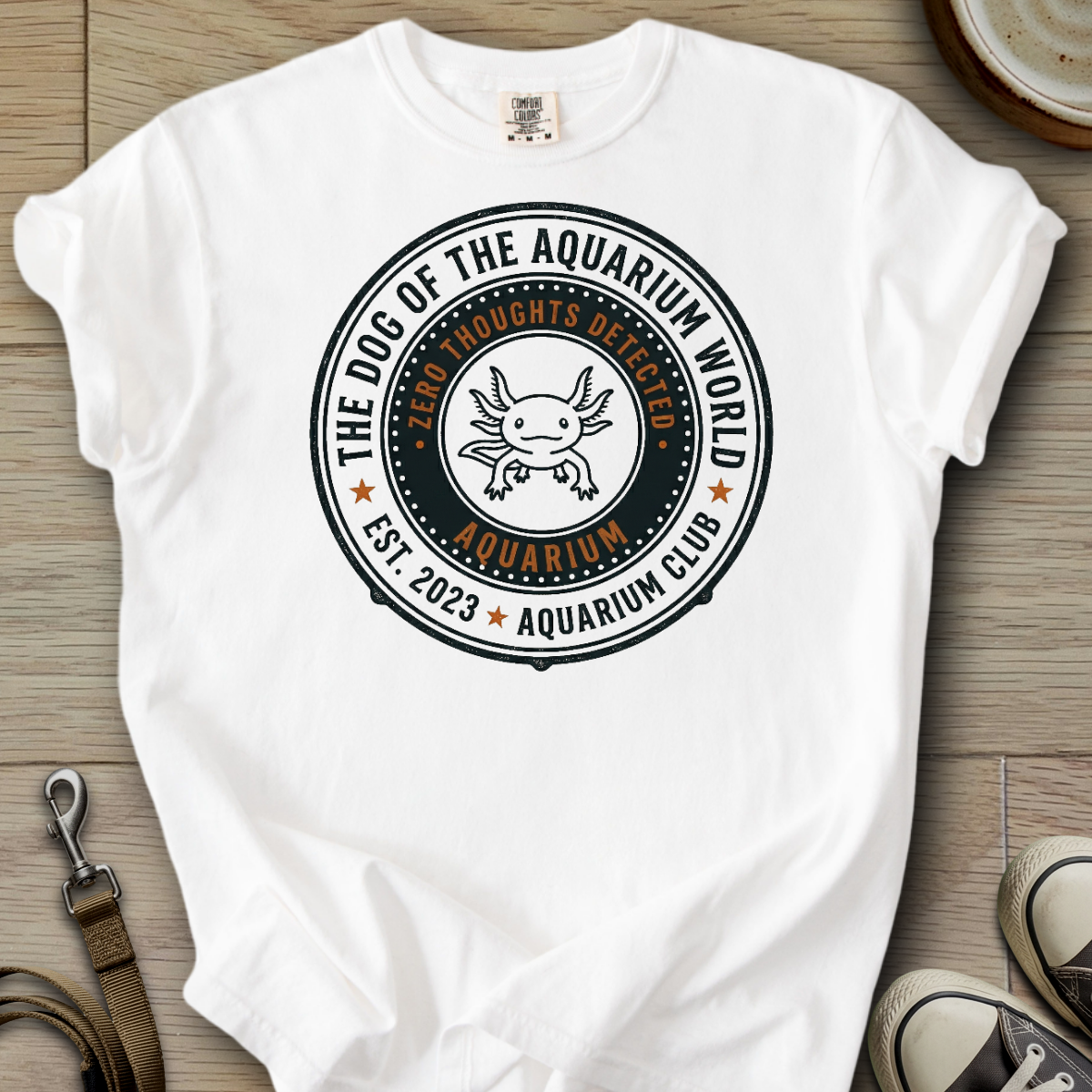 The Dog of the Aquarium World - Axolotl T-Shirt