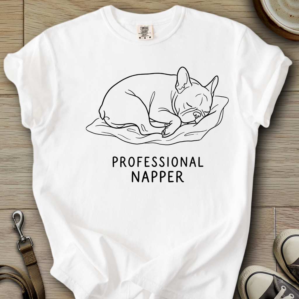 Professional Napper - Frenchie T-Shirt