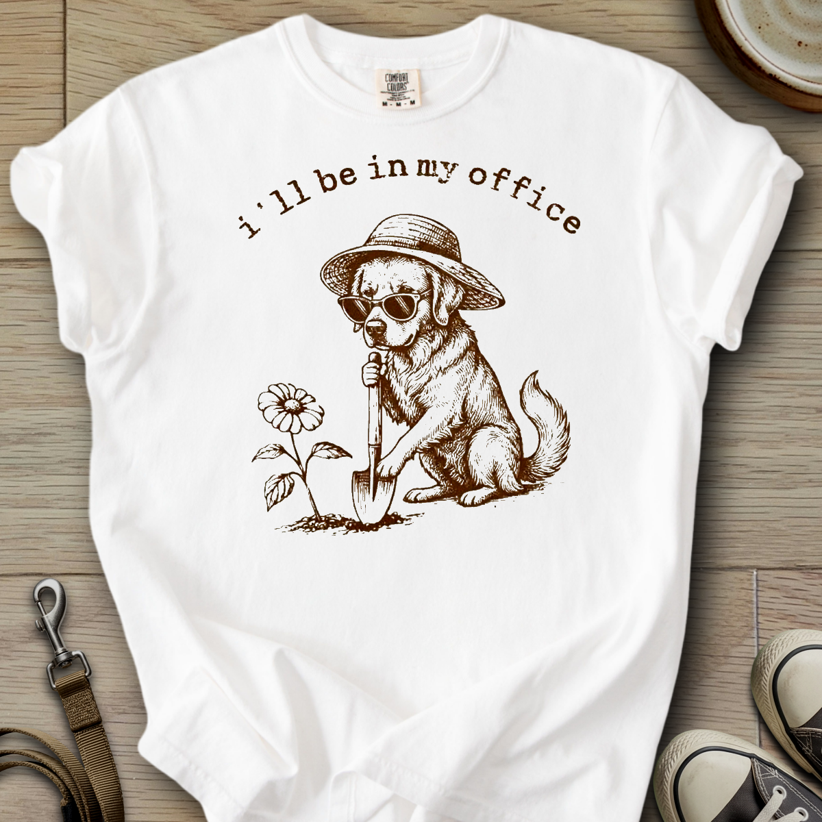 I´ll be in my office - Golden T-Shirt