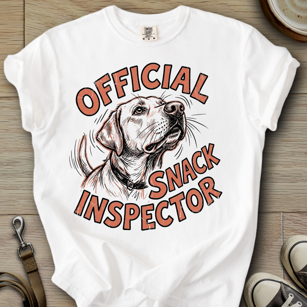 Official Snack inspector - Labrador T-Shirt