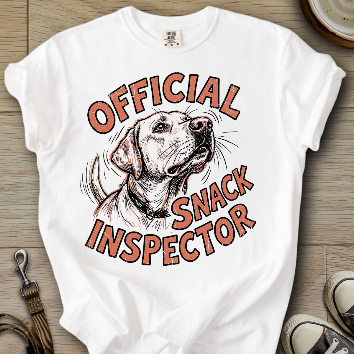 Official Snack inspector - Labrador T-Shirt