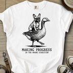 Making Progress - Corgi T-Shirt