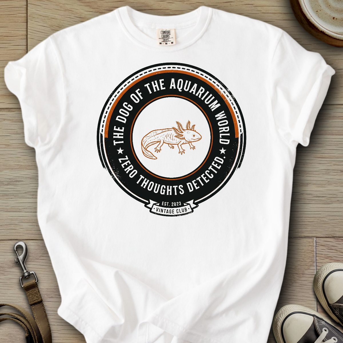The Dog of the Aquarium World - Axolotl T-Shirt