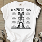 Anatomy of a Frenchie II T-Shirt
