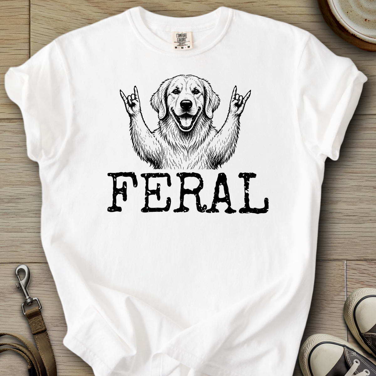 Feral - Golden T-Shirt