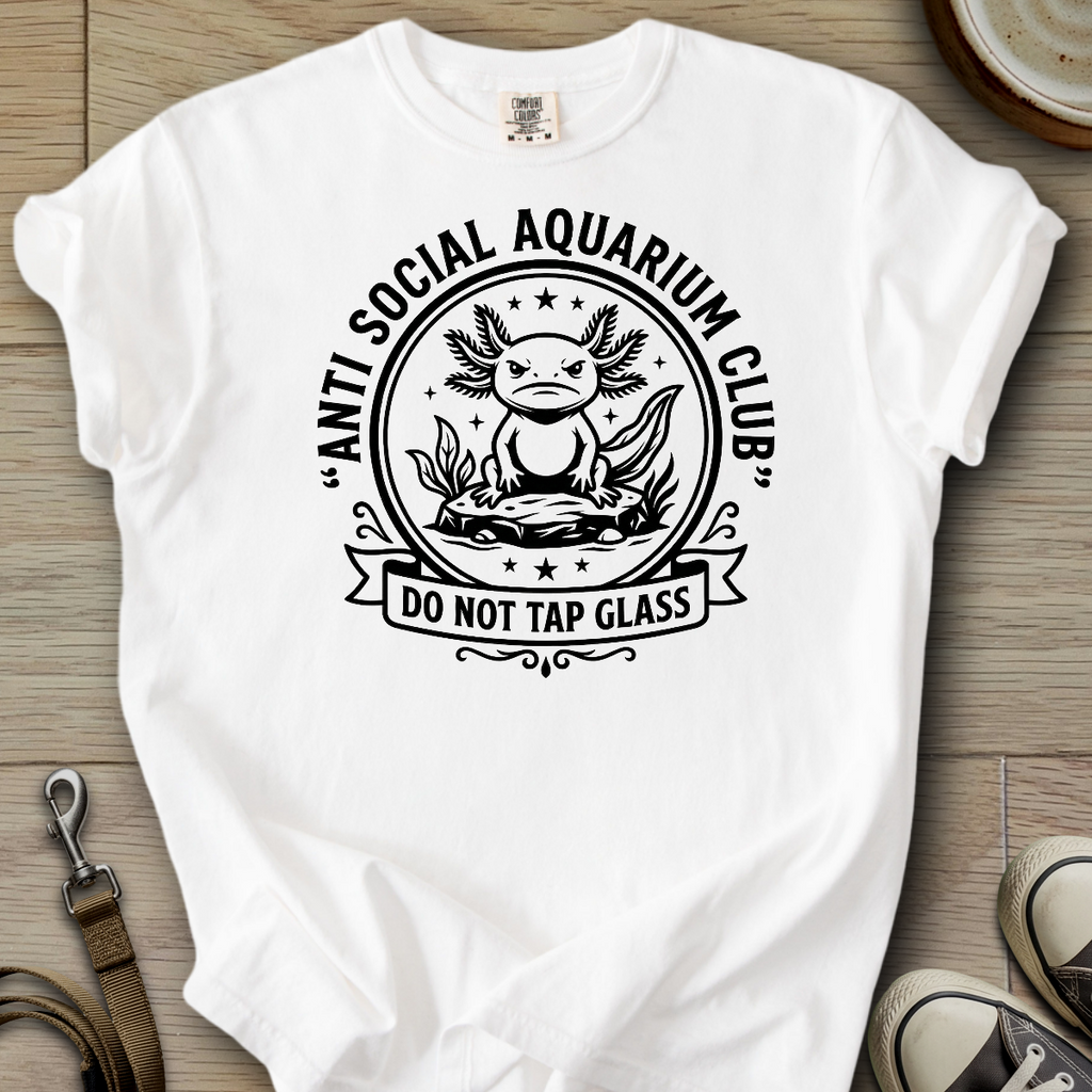 Anti Social Aquarium Club - Axolotl T-Shirt